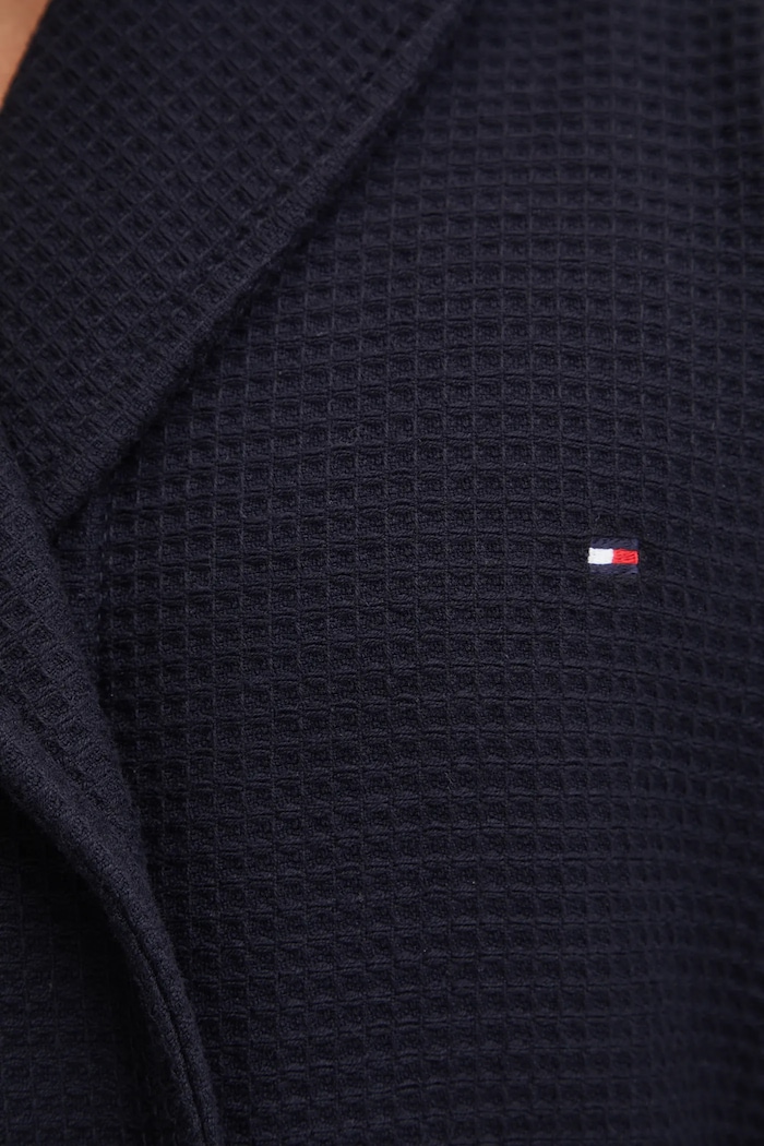 Tommy Hilfiger szlafrok męski bawełniany UM0UM03524 granatowy