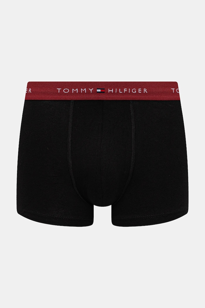 Boxerky Tommy Hilfiger 3-pak červená UM0UM02763.