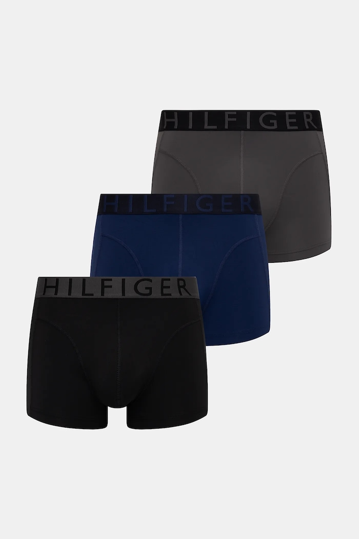 Tommy Hilfiger boxeri 3-pack boxeri negru UM0UM03467