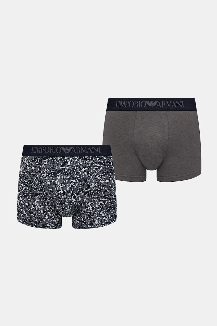 Боксеры Emporio Armani Underwear 2 шт хлопок серый EM001014.AF10797