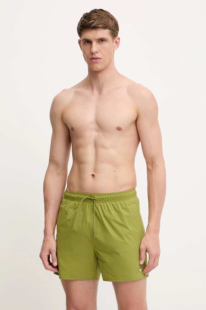 Plavkové šortky Emporio Armani Underwear zelená EM000583.AF12331