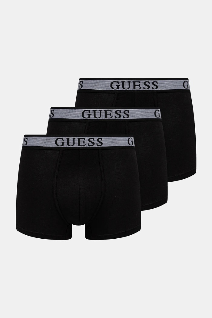 Μποξεράκια Guess JOE 3-pack στάμπα μαύρο U5GG03.K6YW1