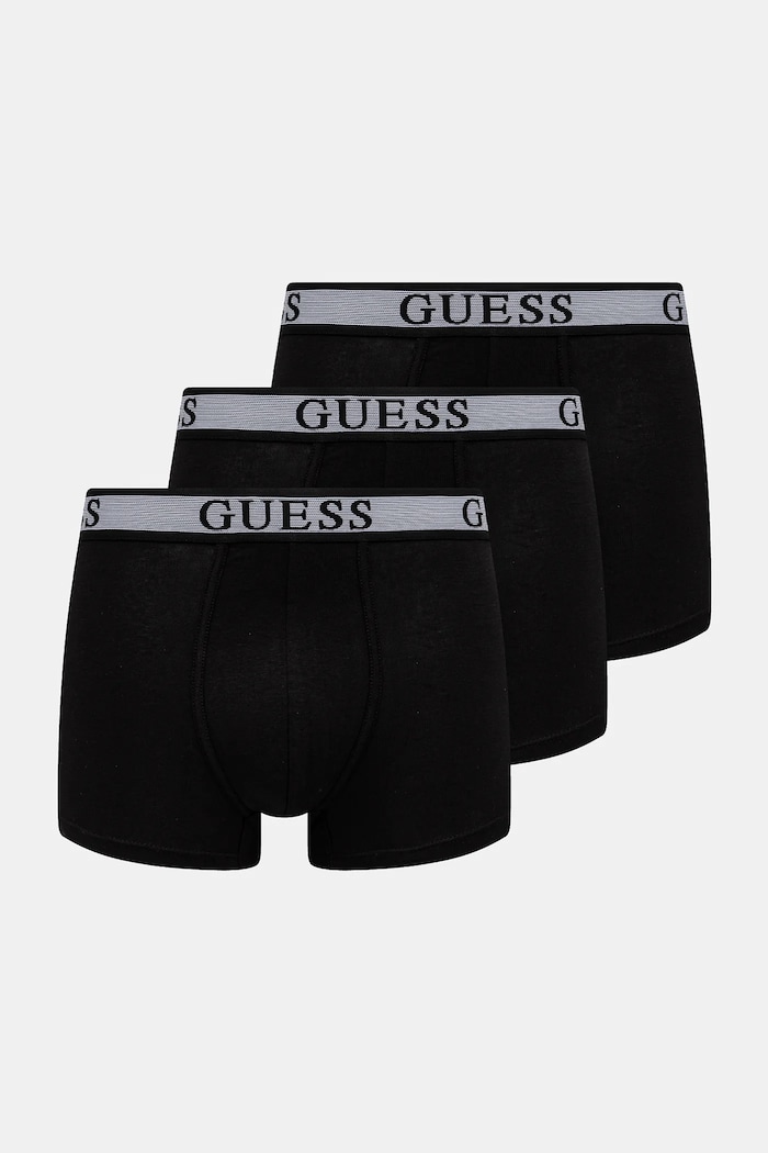 Μποξεράκια Guess JOE 3-pack στάμπα μαύρο U5GG03.K6YW1