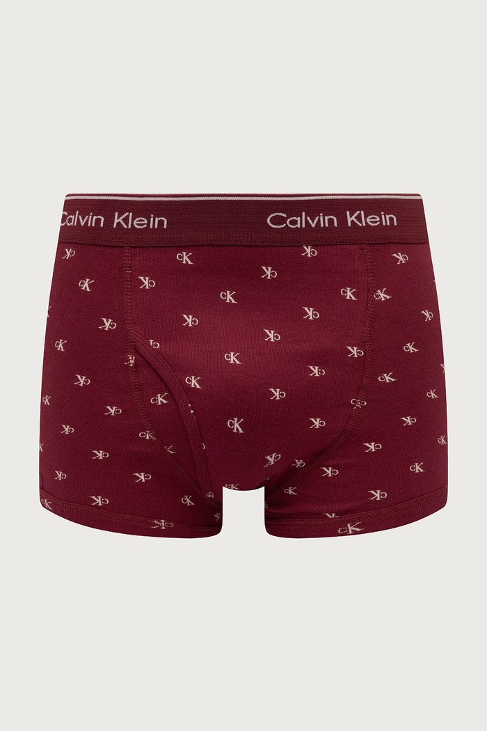 Odzież Calvin Klein Underwear Bokserki męskie bawełniane 000NB4002A granatowy