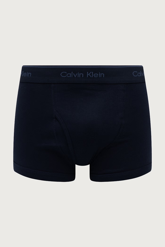 Bokserki męskie bawełniane Calvin Klein Underwear 000NB4002A granatowy