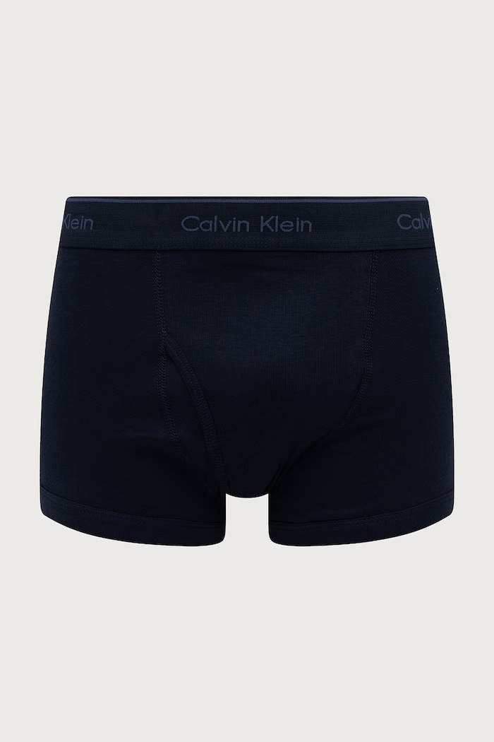 Bokserki męskie bawełniane Calvin Klein Underwear 000NB4002A granatowy