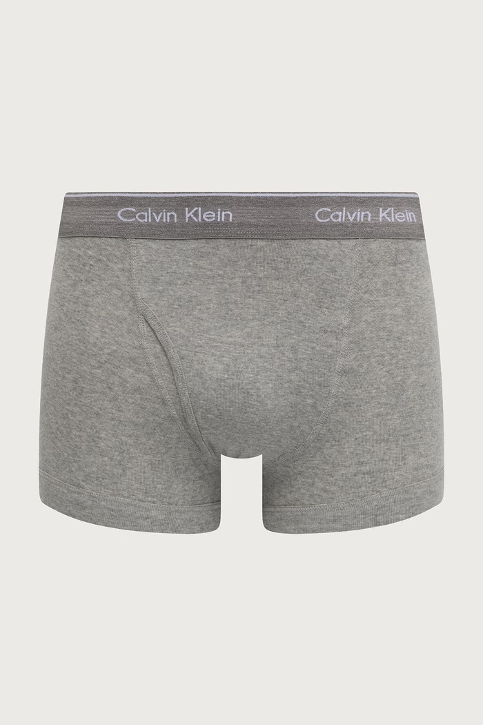 Oblečenie Calvin Klein Underwear Boxerky pánske bavlnené 000NB4002A sivá