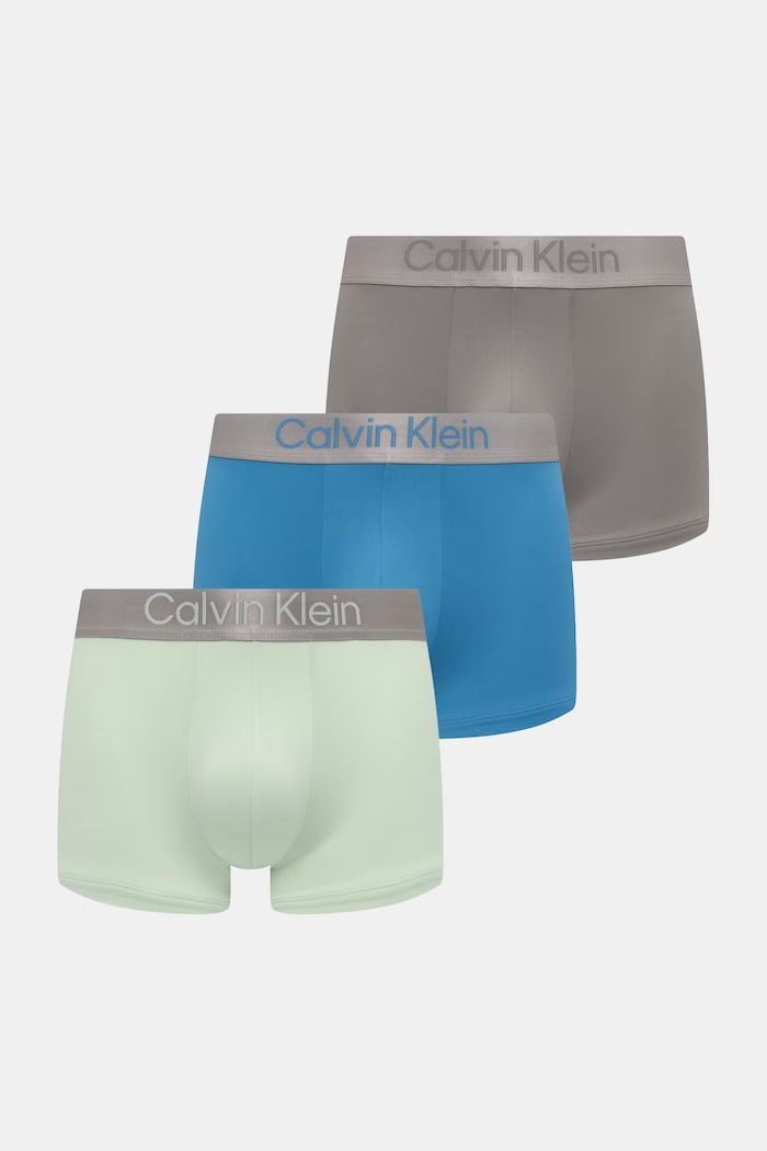 Calvin Klein Underwear boxerky pánske 3-pak modrá LV00NB4269