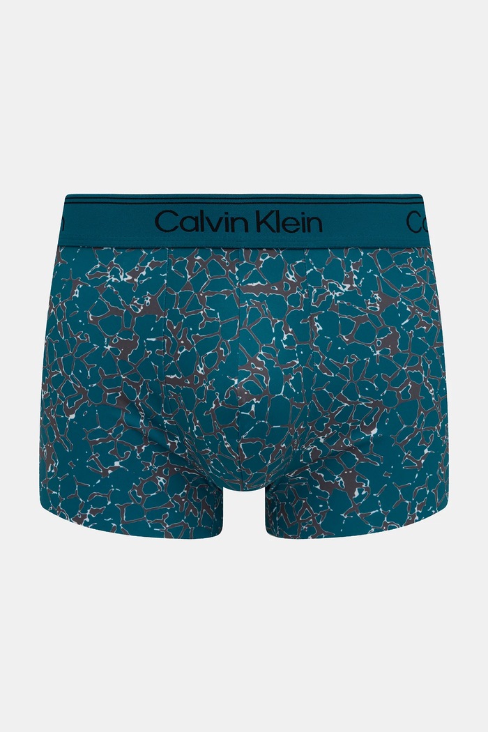 Bokserice Calvin Klein Underwear sitni uzorak tirkizna LV00NB4283