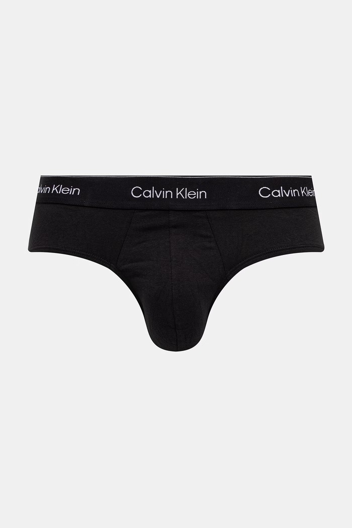 Ρούχα Calvin Klein Underwear σλιπ ανδρικά βαμβακερά με ελαστάν 5-pack LV00NB4287 μαύρο