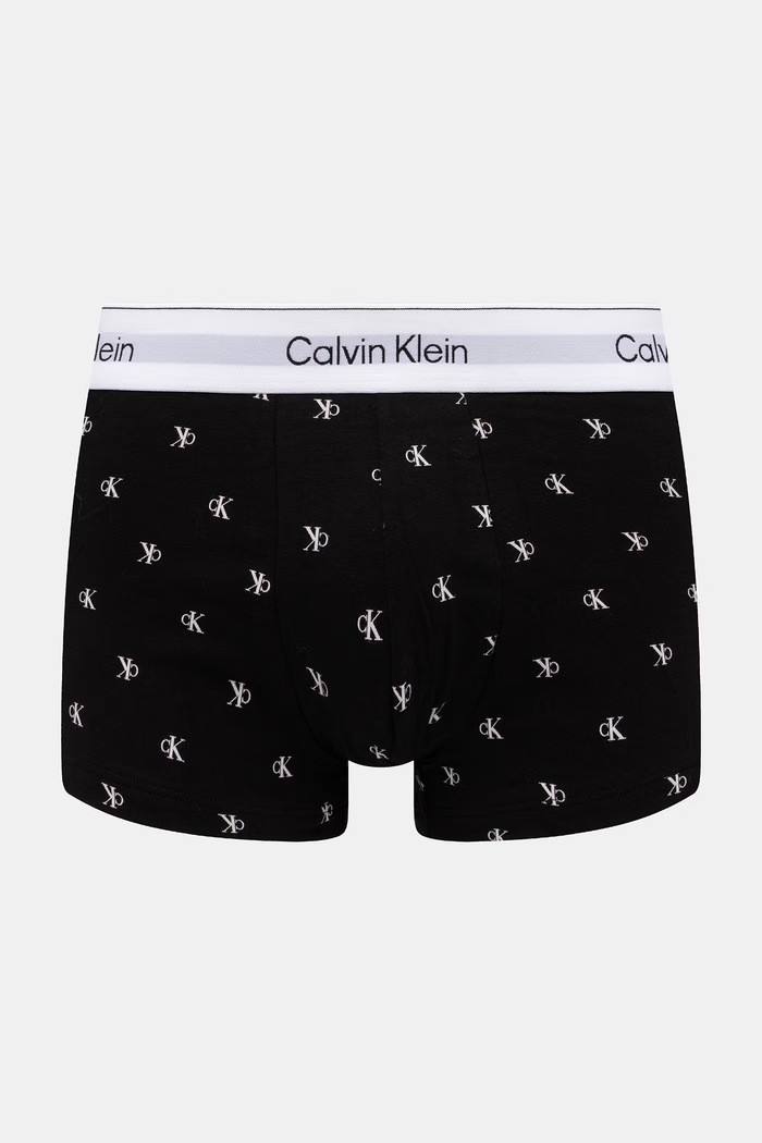 Oblačila Calvin Klein Underwear oprijete boksarice moške paket 3 kosov LV00NB4389 bela
