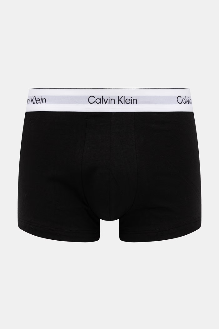 Calvin Klein Underwear oprijete boksarice moške paket 3 kosov bela LV00NB4389