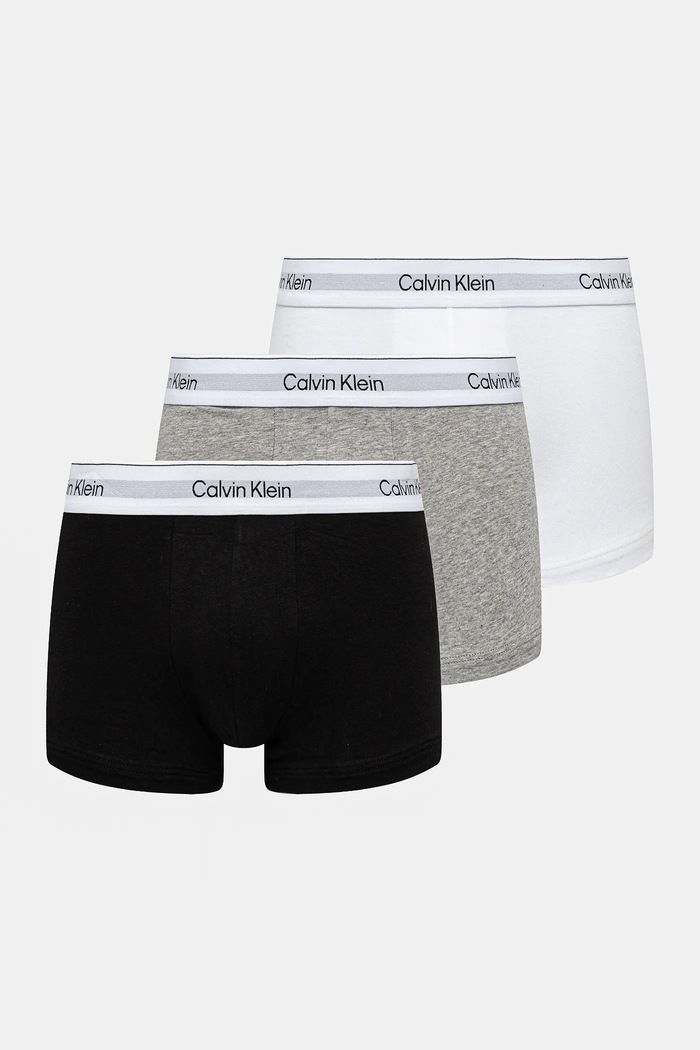 Calvin Klein Underwear Bokserki dopasowane męskie 3-pack biały LV00NB4389