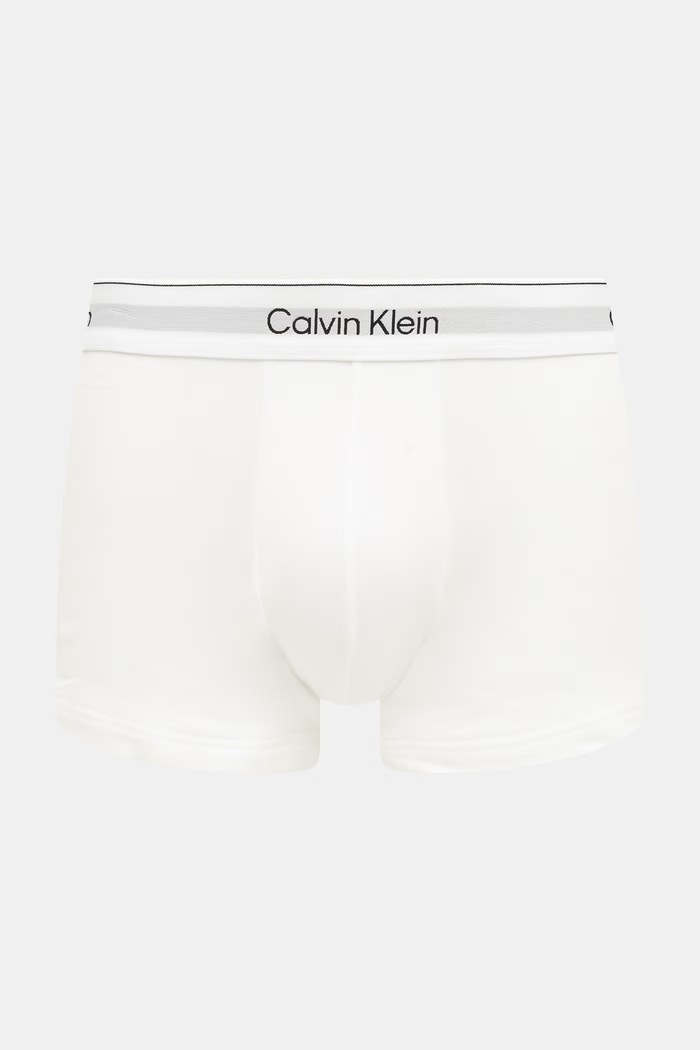 Calvin Klein Underwear oprijete boksarice moške paket 3 kosov LV00NB4389 bela AA00