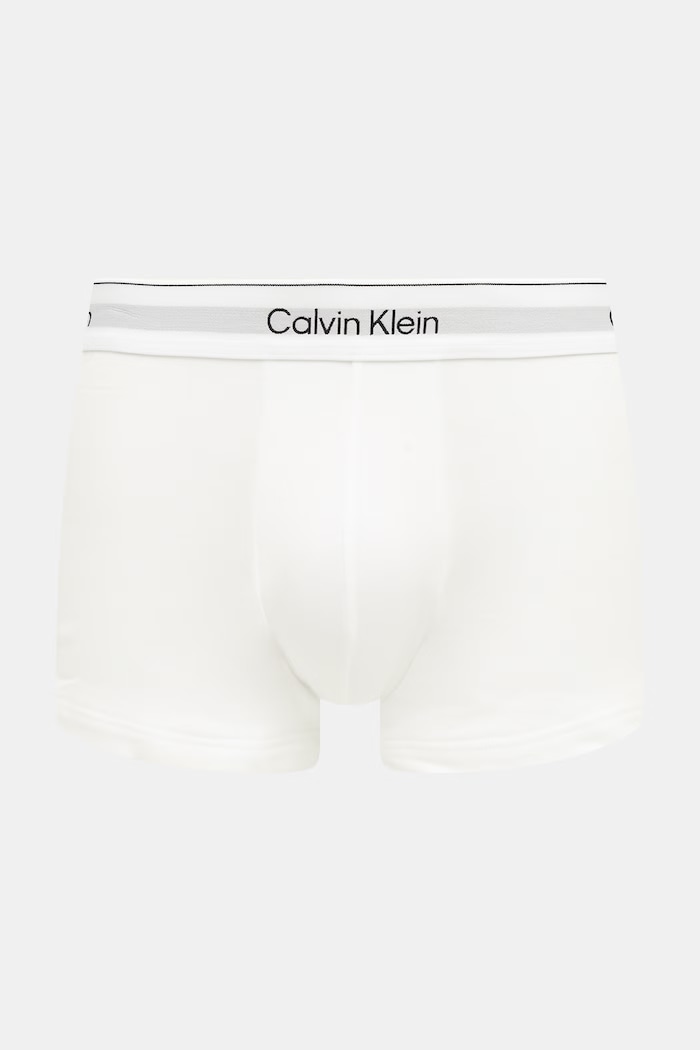 Calvin Klein Underwear oprijete boksarice moške paket 3 kosov LV00NB4389 bela AA00