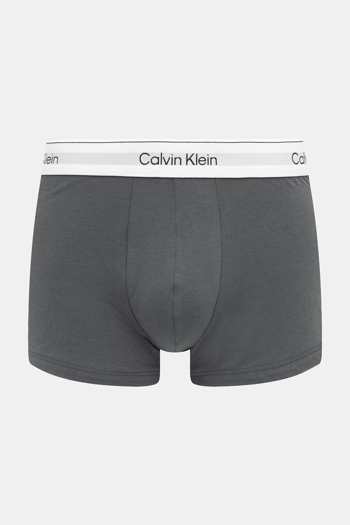 Calvin Klein Underwear oprijete boksarice moške paket 3 kosov bela LV00NB4389
