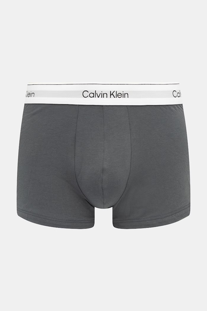 Calvin Klein Underwear oprijete boksarice moške paket 3 kosov bela LV00NB4389