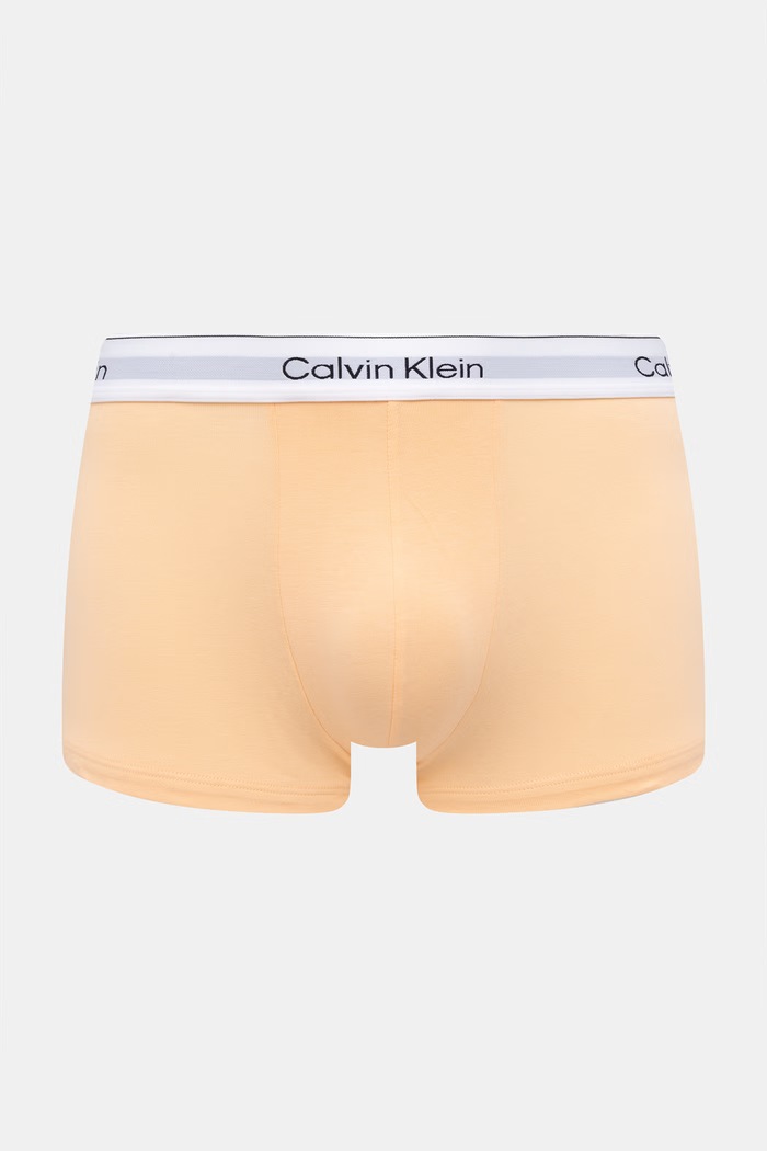 Îmbrăcăminte Calvin Klein Underwear boxeri mulați bărbați pachet de 3 LV00NB4389 portocaliu