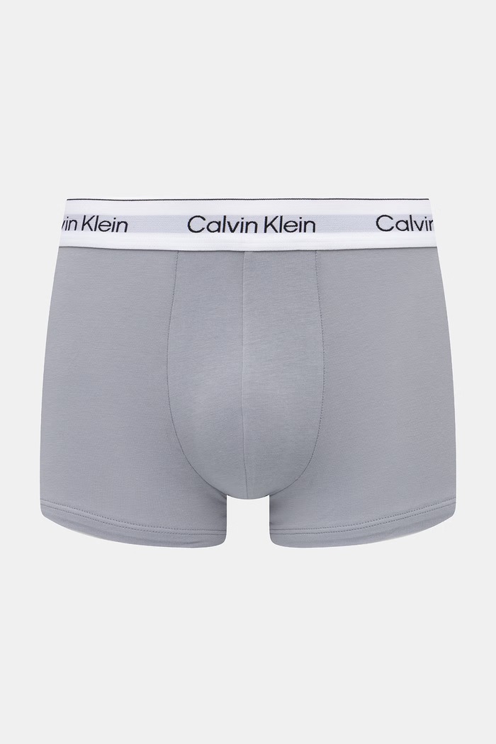 Calvin Klein Underwear oprijete boksarice moške paket 3 kosov rdeča LV00NB4389
