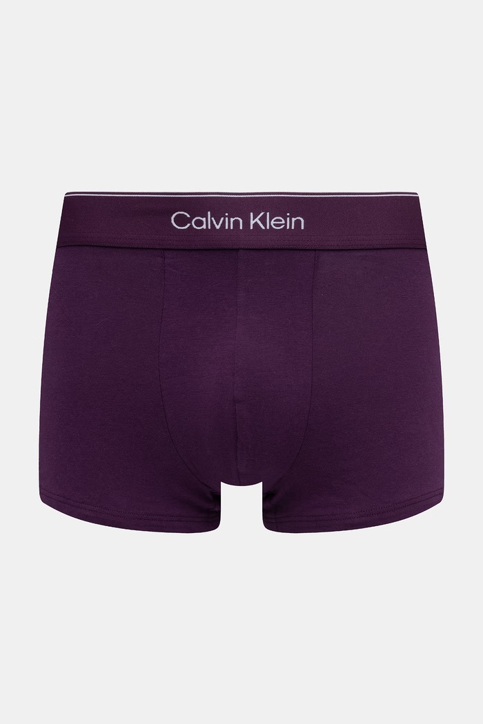 Calvin Klein Underwear bokserki dopasowane męskie 3-pack fioletowy LV00NB4389
