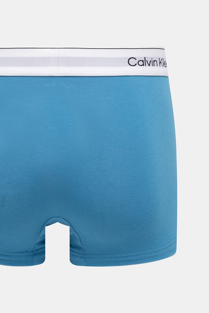 Calvin Klein Underwear oprijete moške boksarice paket 3 kosov LV00NB4389 modra
