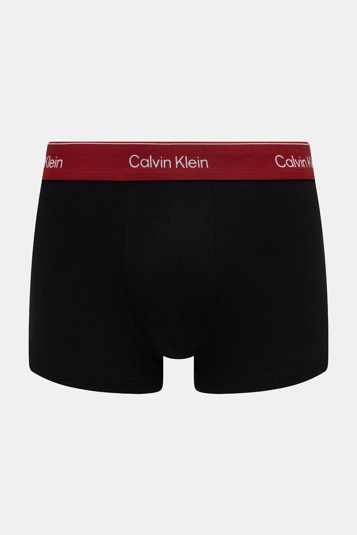 Calvin Klein Underwear oprijete boksarice moške paket 3 kosov LV00NB4389 črna AA00