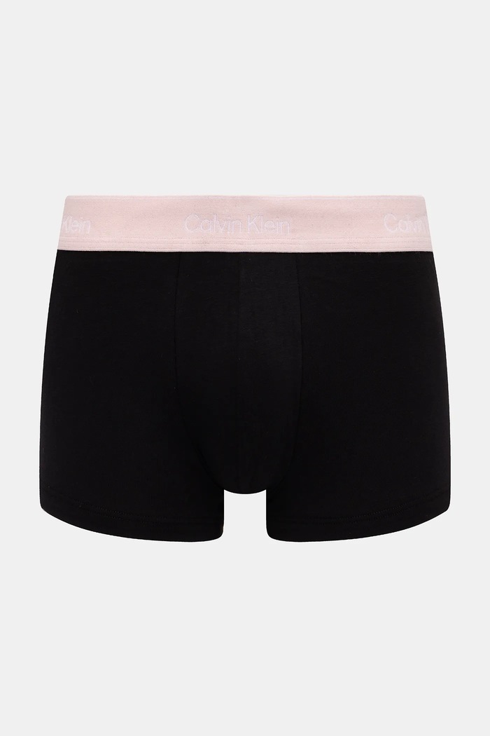 Calvin Klein Underwear oprijete boksarice moške paket 3 kosov črna LV00NB4389
