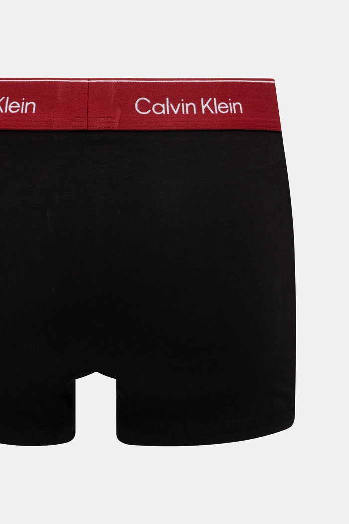 Calvin Klein Underwear oprijete boksarice moške paket 3 kosov LV00NB4389 črna