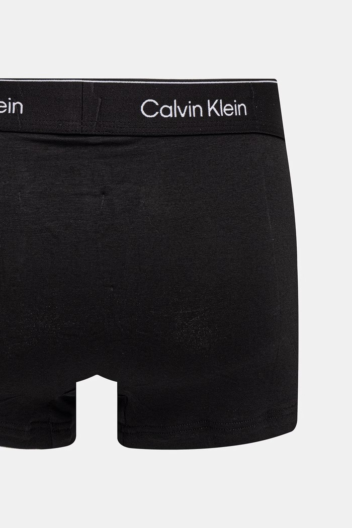 Calvin Klein Underwear oprijete boksarice moške paket 3 kosov LV00NB4389 črna