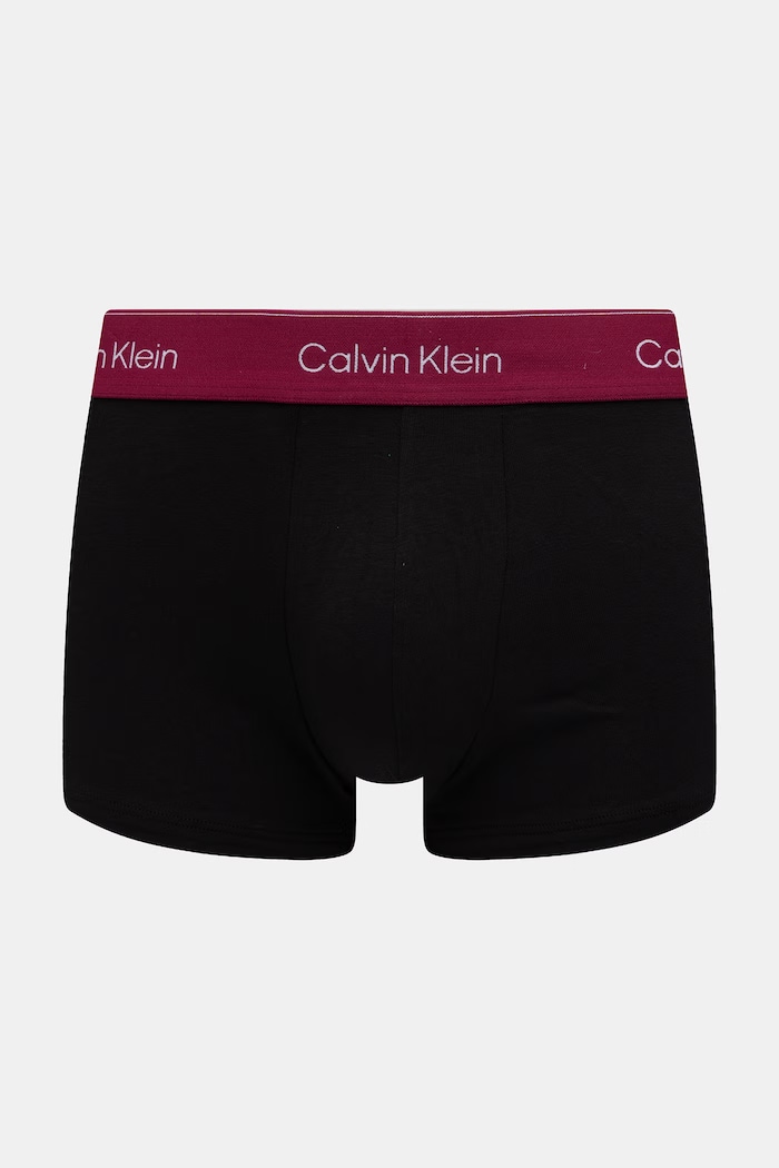 Calvin Klein Underwear bokserki dopasowane męskie 3-pack LV00NB4389 czarny AA00