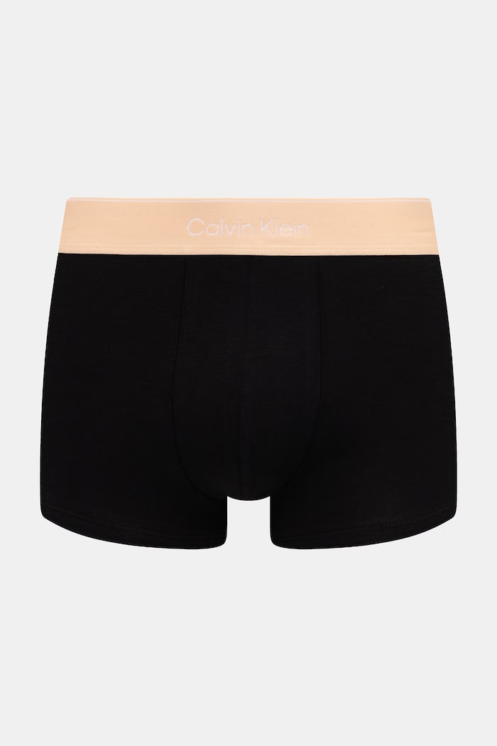 Îmbrăcăminte Calvin Klein Underwear boxeri mulați bărbătești pachet de 3 LV00NB4389 negru