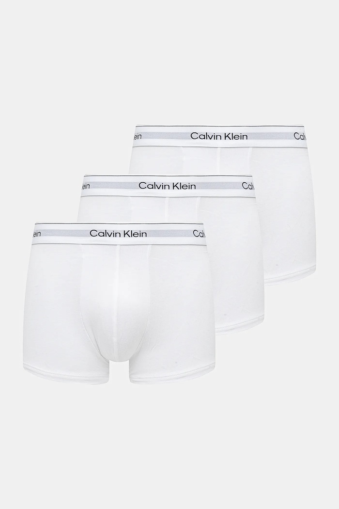 Boxerky Calvin Klein Underwear 3-pak pletenina biela LV00NB4392