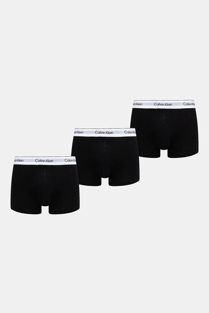 Boxerky Calvin Klein Underwear 3-pak pletenina čierna LV00NB4392