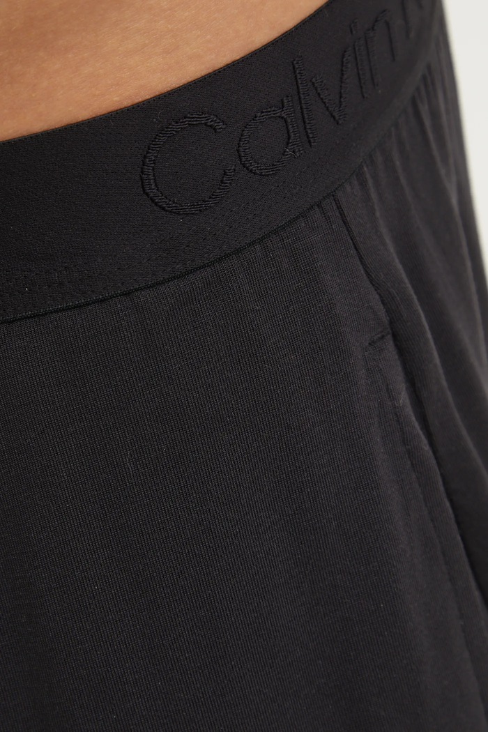 Calvin Klein Underwear szorty piżamowe męskie z modalem czarny LV00NM2824