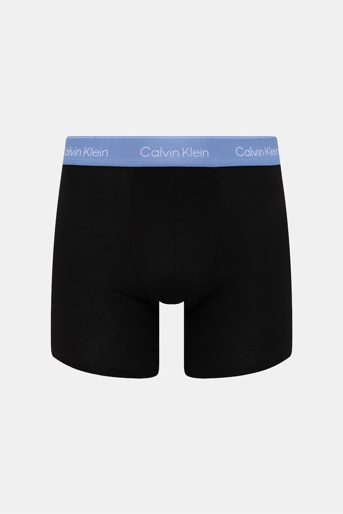 Calvin Klein Underwear μποξεράκι ανδρικό βαμβακερό με ελαστάν 5-pack LV00NB4395 μαύρο