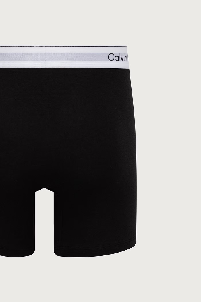 Εφαρμοστά μποξεράκια Ανδρικά 3-pack Calvin Klein Underwear γκρί LV00NB4286