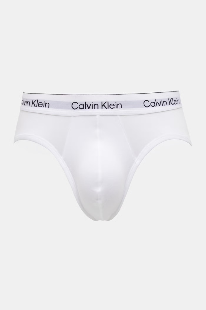 Calvin Klein Underwear σλιπ ανδρικά βαμβάκι με ελαστάν 3-pack LV00NB4388 λευκό AA00