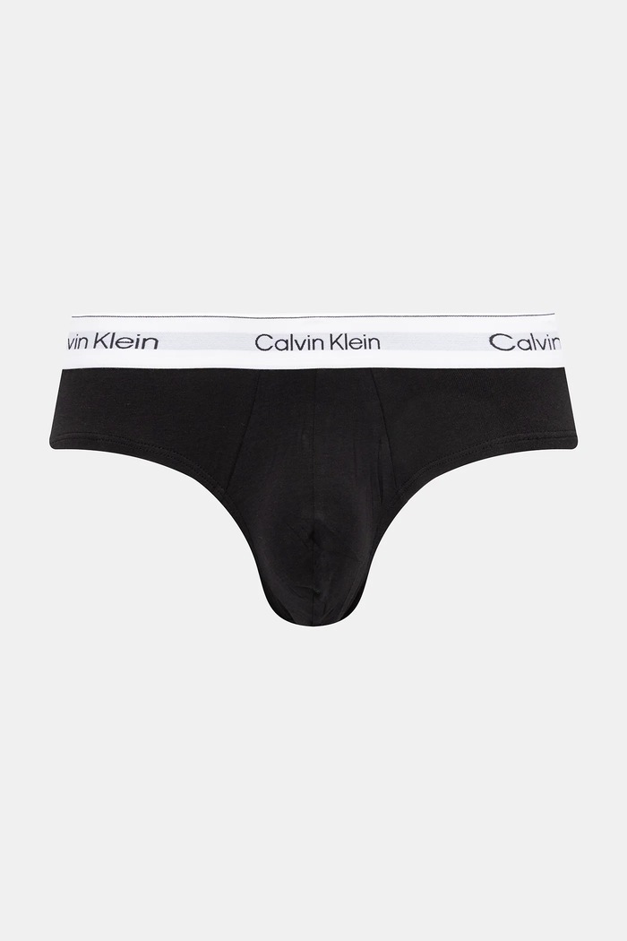 Calvin Klein Underwear slip gaće za muškarce od pamuka s elastanom 3-pack LV00NB4388 roza AA00