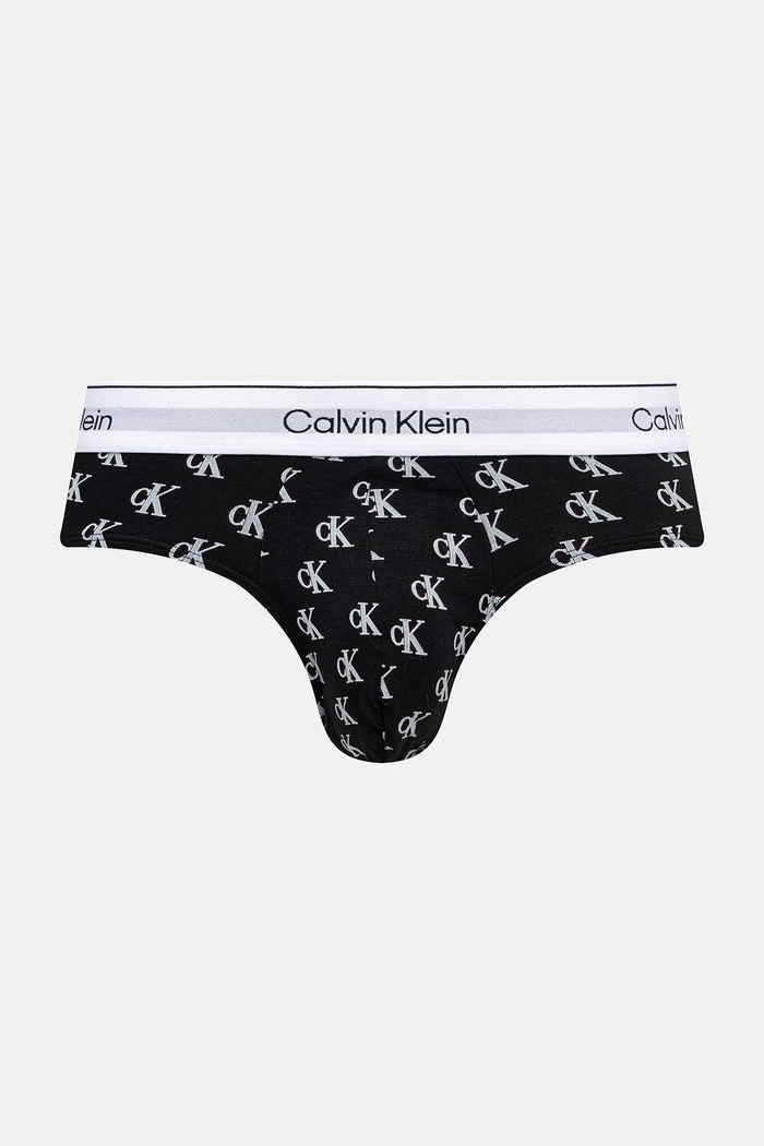 Calvin Klein Underwear slipy męskie bawełniane z elastanem 3-pack szary LV00NB4388