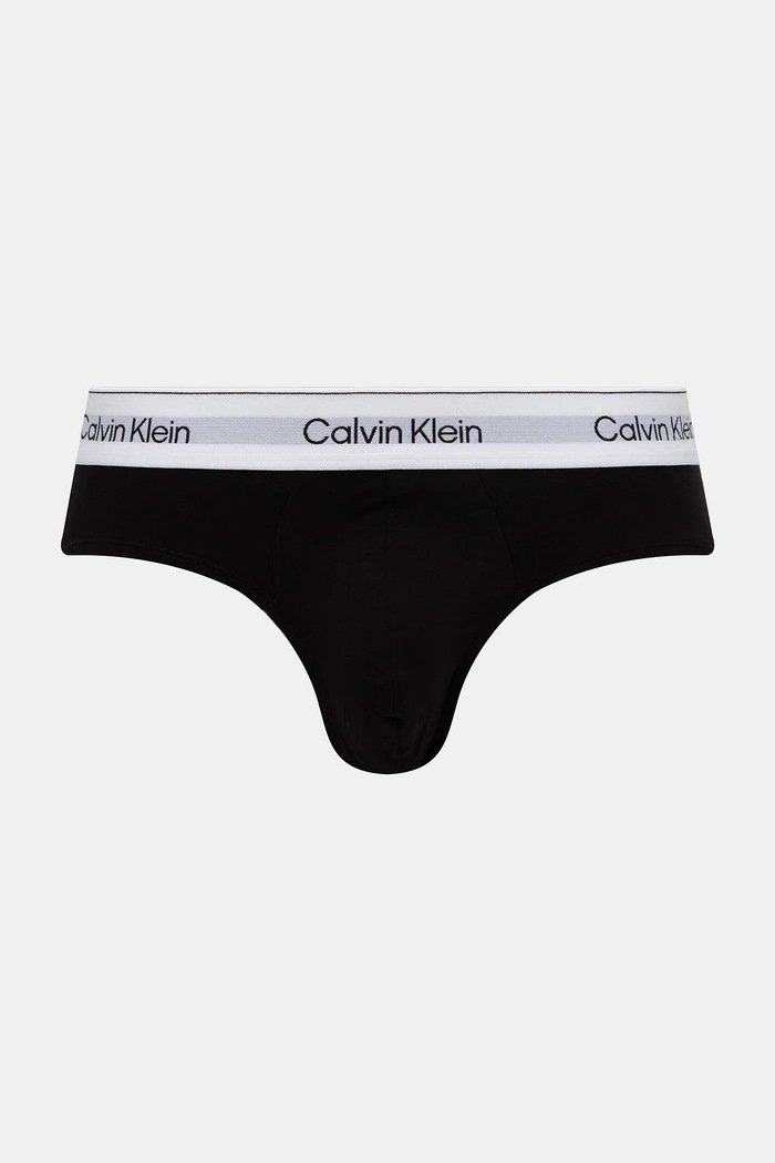 Oblečení Calvin Klein Underwear slipy pánské bavlněné s elastanem 3-pack LV00NB4388 černá