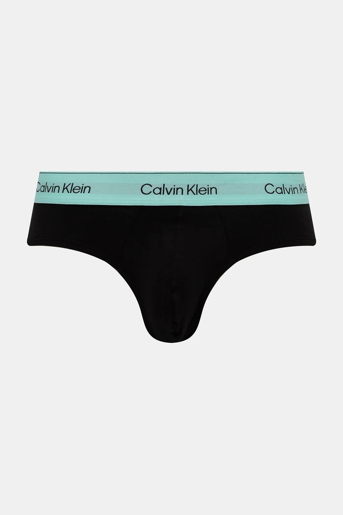 Calvin Klein Underwear slipy pánské bavlněné s elastanem 3-pack černá LV00NB4388