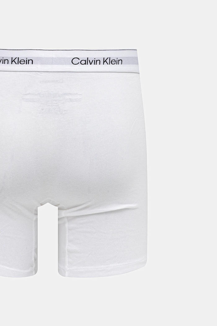 Odzież Calvin Klein Underwear Bokserki męskie z bawełną 3-pack LV00NB4394 biały