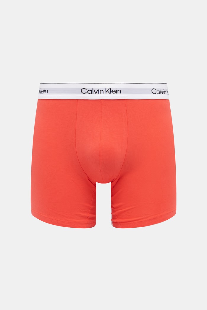 Calvin Klein Underwear boxeralsó férfi pamuttal 3-as csomag piros LV00NB4394