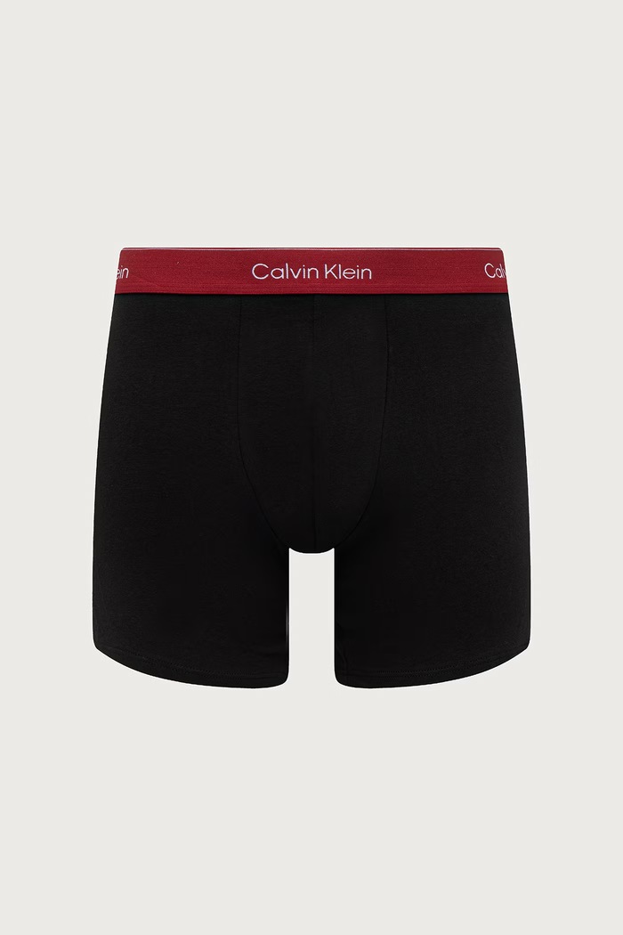 Odzież Calvin Klein Underwear Bokserki męskie z bawełną 3-pack LV00NB4394 czarny