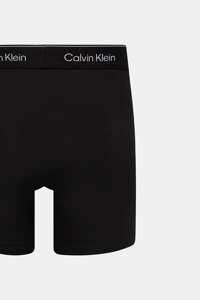 Calvin Klein Underwear boxerky pánské s bavlnou 3-pack LV00NB4394 černá