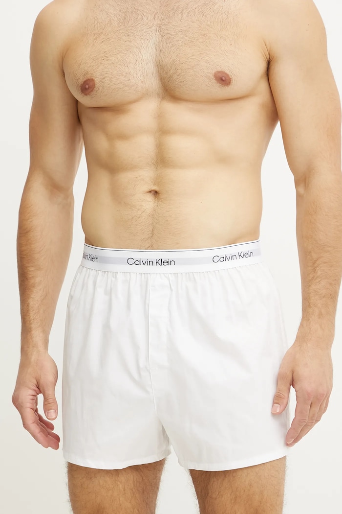 Ρούχα Calvin Klein Underwear Φαρδιά μποξεράκια ανδρικά βαμβάκι με ελαστάν 3-pack LV00NB4267 γκρί