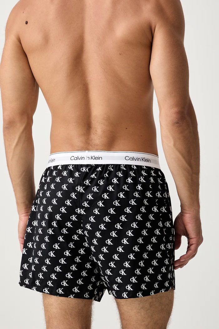 Calvin Klein Underwear bokserki luźne męskie bawełniane z elastanem 3-pack LV00NB4267