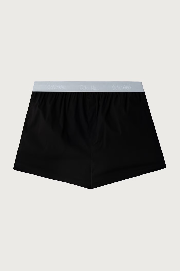 Odzież Calvin Klein Underwear Bokserki luźne męskie bawełniane z elastanem 3-pack LV00NB4267 czarny