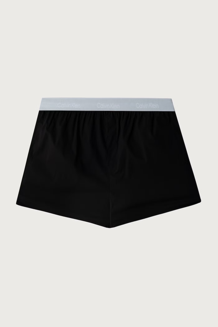 Odzież Calvin Klein Underwear Bokserki luźne męskie bawełniane z elastanem 3-pack LV00NB4267 czarny