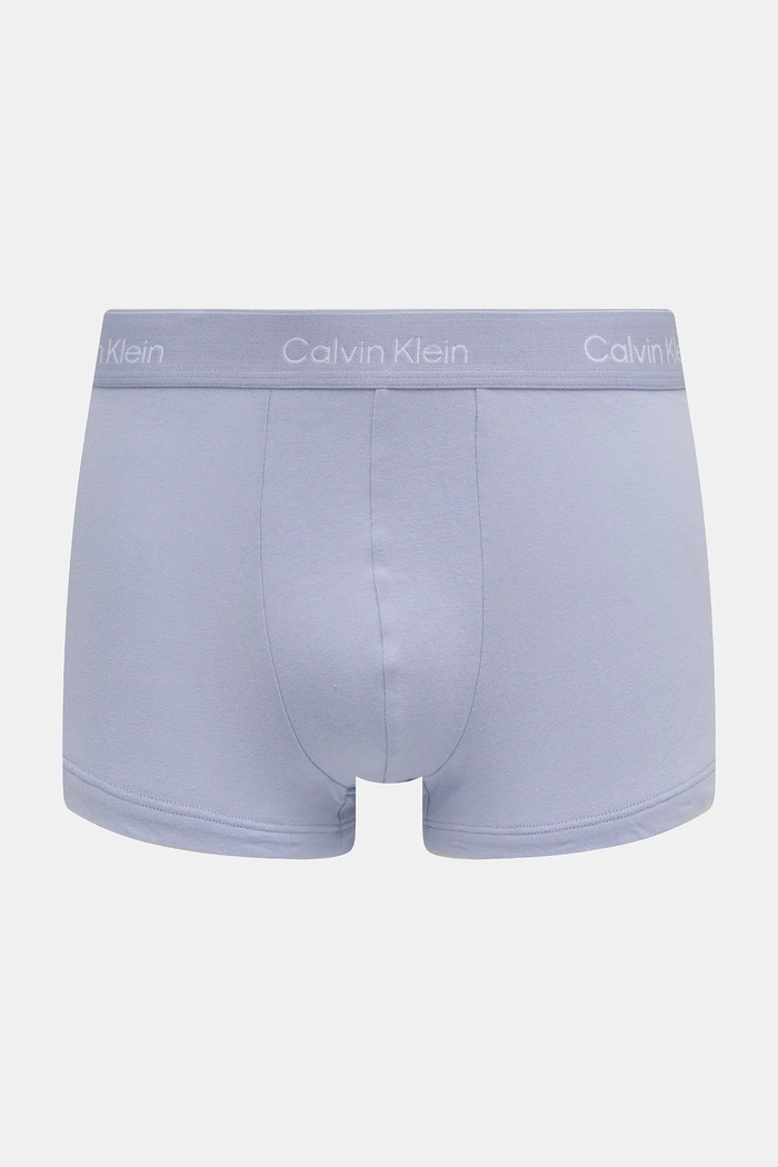 Calvin Klein Underwear bokserki męskie bawełniane z elastanem 5-pack LV00NB4390 niebieski SS26